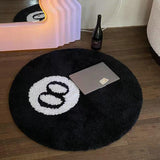 8 Ball Billiard Lucky Rug - Kyootii