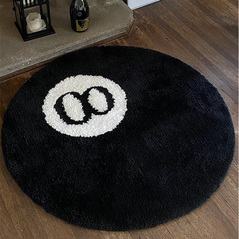 8 Ball Billiard Lucky Rug - Kyootii
