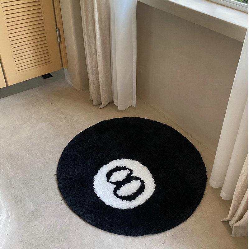8 Ball Billiard Lucky Rug - Kyootii