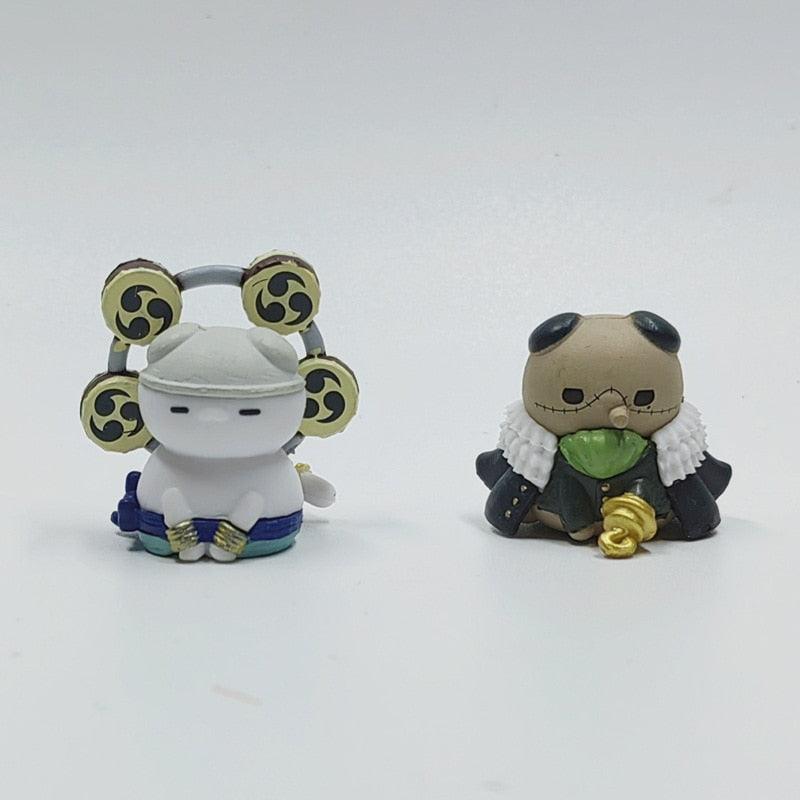 8 Pcs Set Cat One Piece Figures - Kyootii