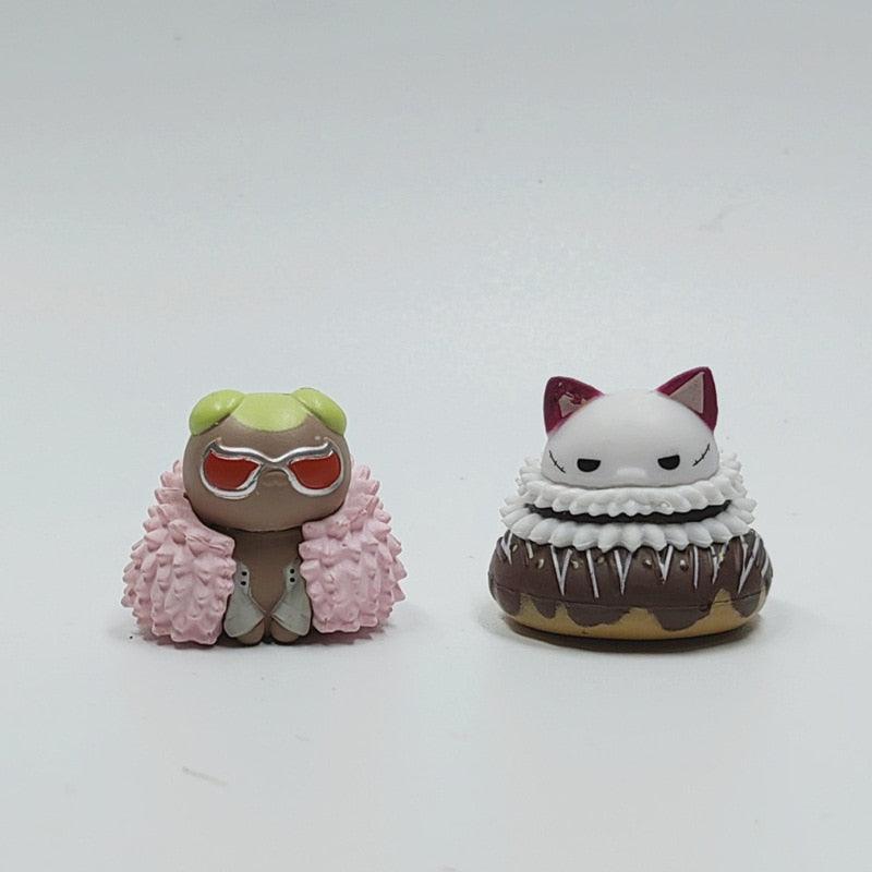 8 Pcs Set Cat One Piece Figures - Kyootii