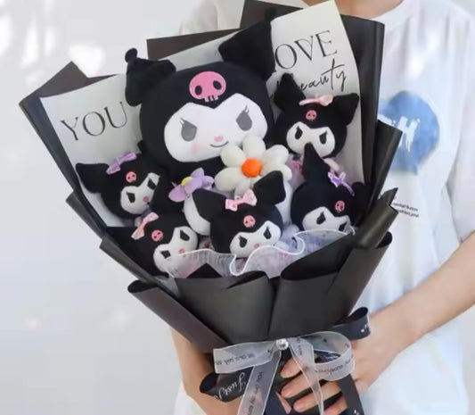 Kuromi Sanrio Bouquet Plush