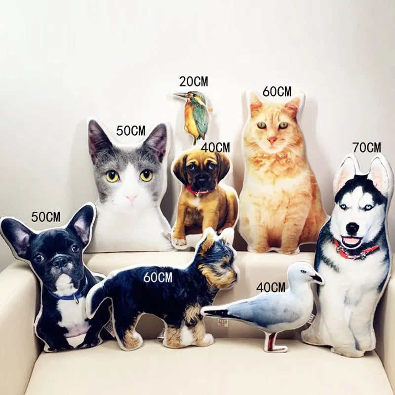 Custom Photo Pet Animal Cushion Pillow - Kyootii