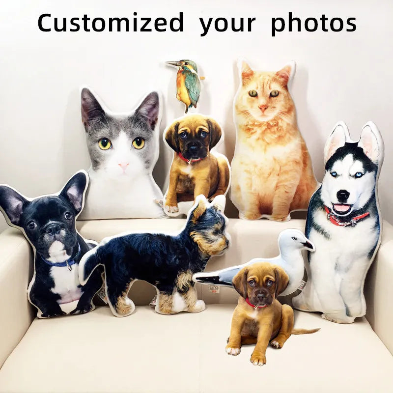 Custom Photo Pet Animal Cushion Pillow - Kyootii