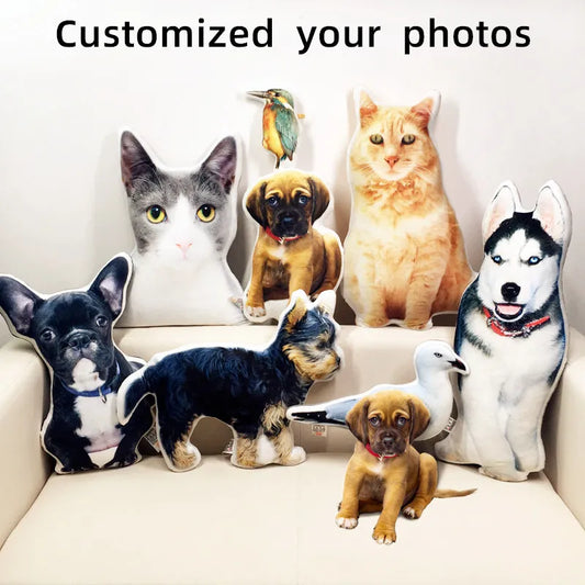 Custom Photo Pet Animal Cushion Pillow - Kyootii