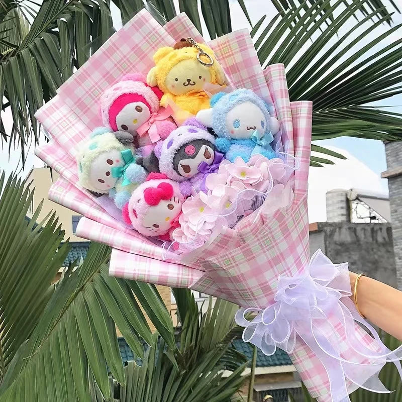 Multiple Sanrio Plush Bouquet - Kyootii