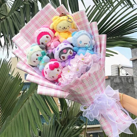 Multiple Sanrio Plush Bouquet - Kyootii
