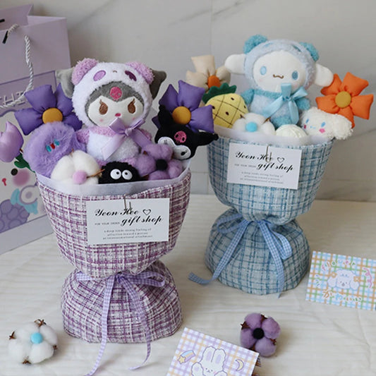 Sanrio Anime Plush Bouquet Gift