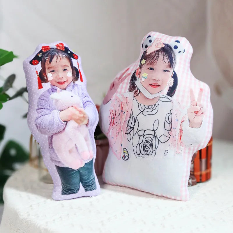 Custom Photo Humanoid Cushion Pillow - Kyootii