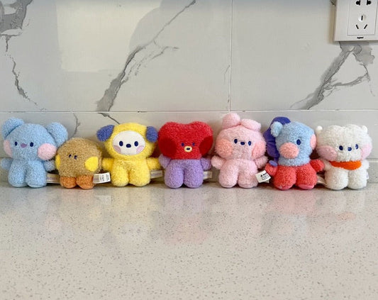 Kawaii BT21 BTS Animal Mini Plush Key Chain - Kyootii
