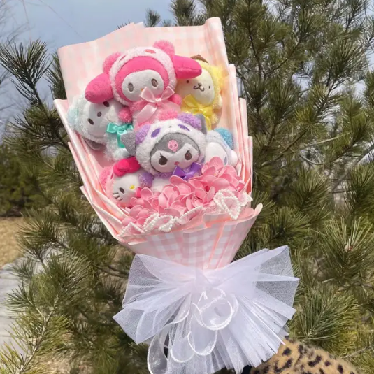 Multiple Sanrio Plush Bouquet