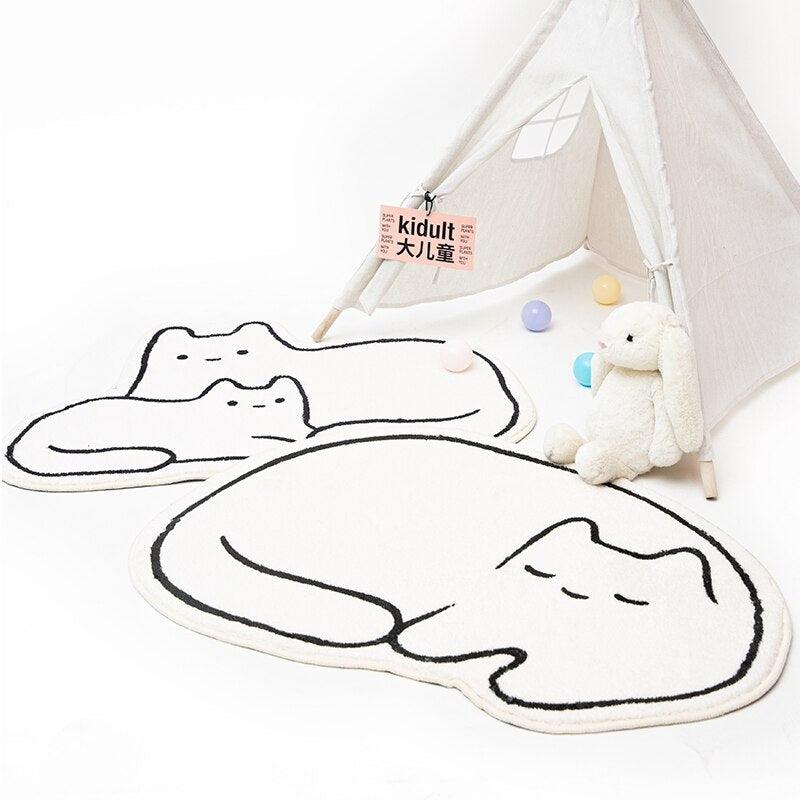 Cat Soft Mat Rug - Kyootii