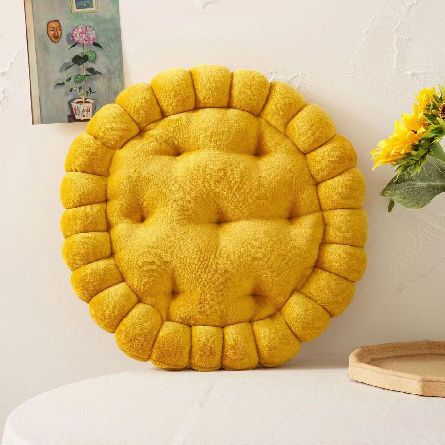 Cookie Biscuit Cushion Plush - Kyootii