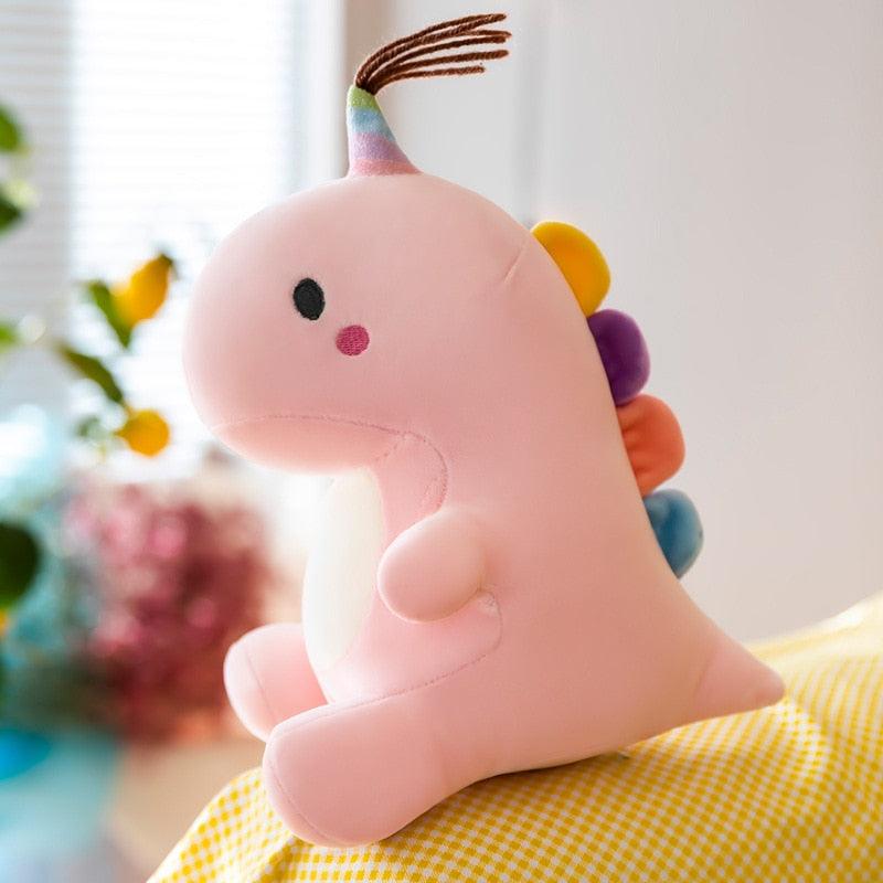 Dinosaur Seated Plush Toy with Party Hat - Kyootii