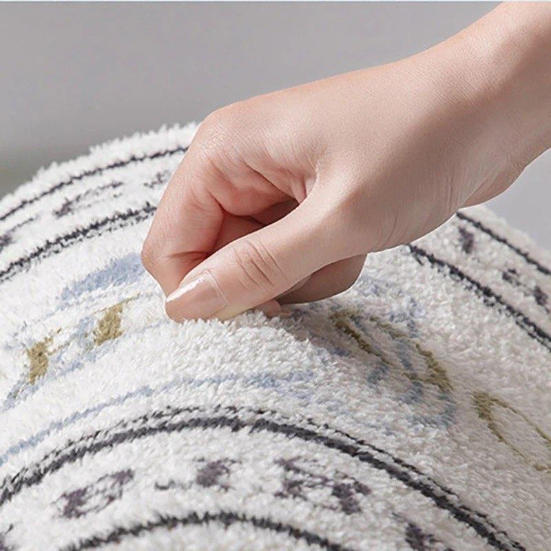 Floral Nordic Soft Bedside Rug - Kyootii