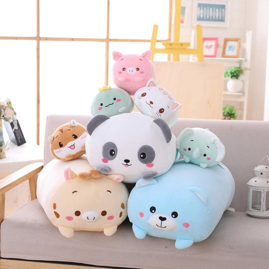 Fluffy Animal Stuffed Pillow Plush - Kyootii