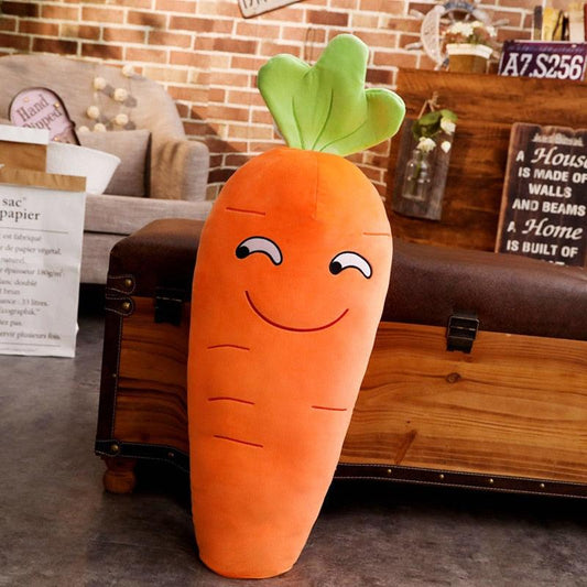 Giant Carrot Pillow Plush - Kyootii