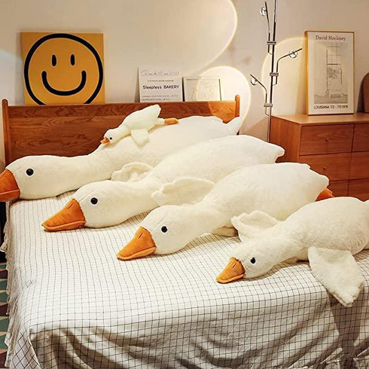 Giant White Duck Goose Plush - Kyootii