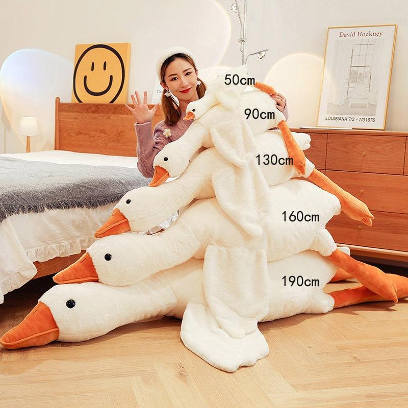 Giant White Duck Goose Plush - Kyootii