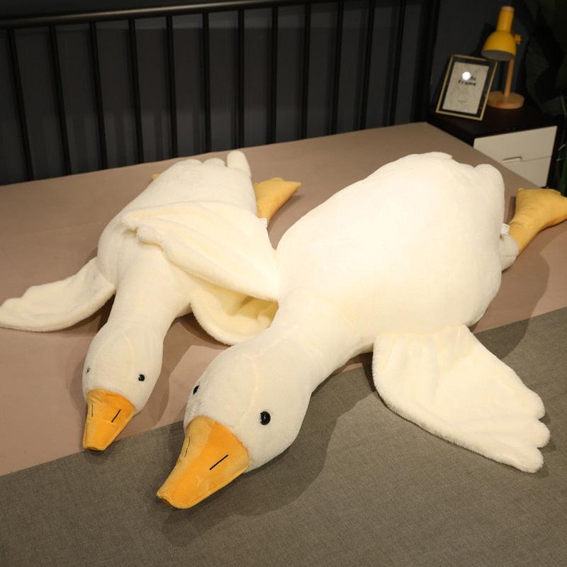 Giant White Duck Goose Plush - Kyootii