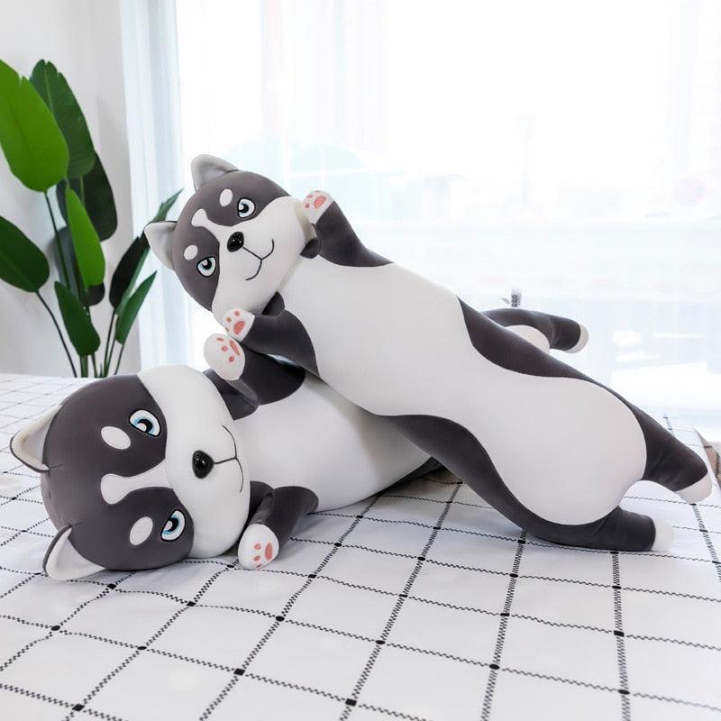 Husky Dog Long Pillow Plush - Kyootii