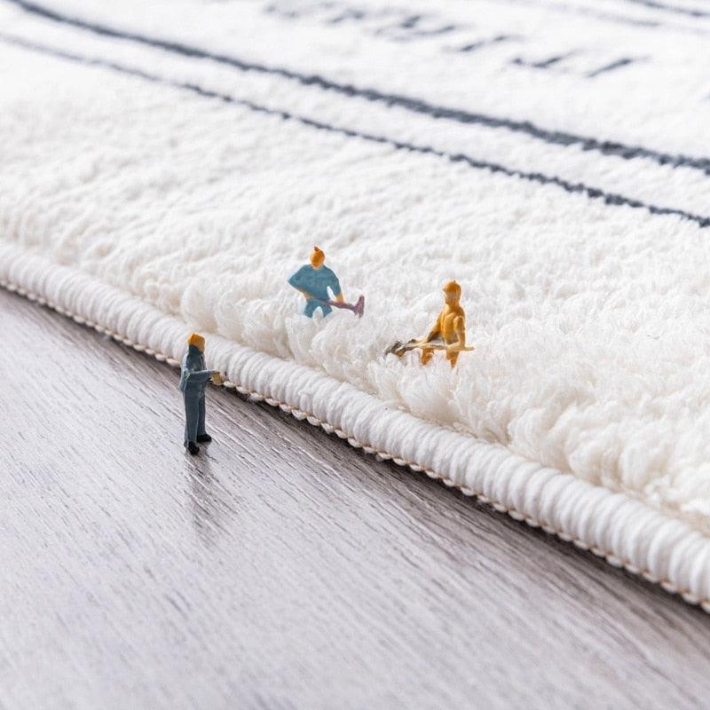 Kawaii Cat Soft Bedside Rug - Kyootii