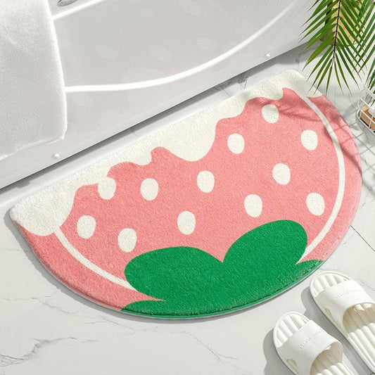 Kawaii Semi-circle Soft Floor Mat Rug - Kyootii