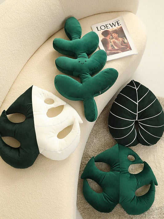 Leaf Plant Plush Pillow - Kyootii