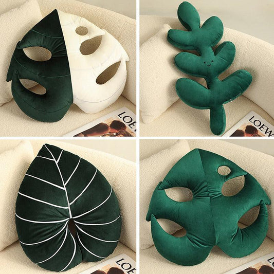 Leaf Plant Plush Pillow - Kyootii