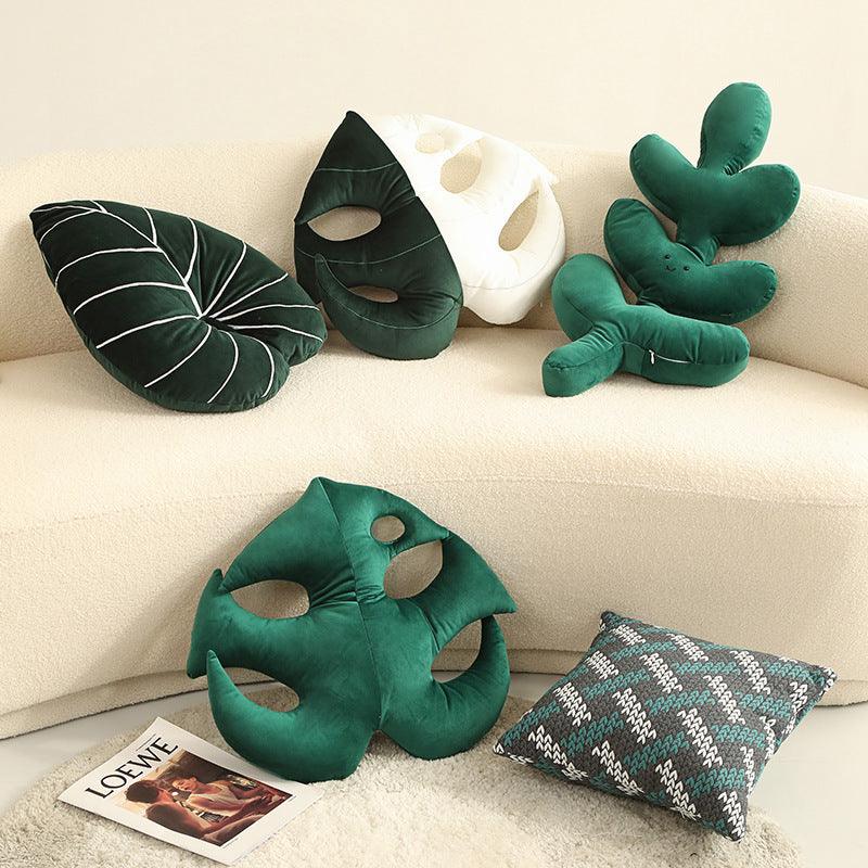 Leaf Plant Plush Pillow - Kyootii