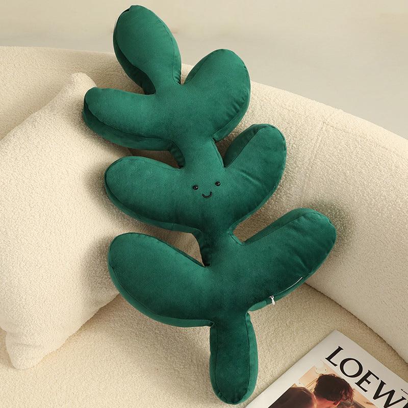 Leaf Plant Plush Pillow - Kyootii