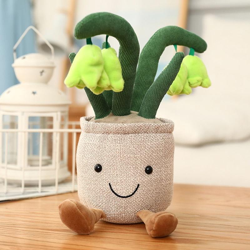 Lily Flower Pot Plant Plush - Kyootii