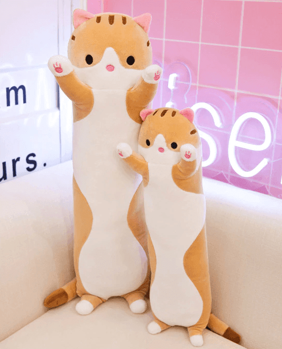 Long Cat Body Pillow Plush - Kyootii