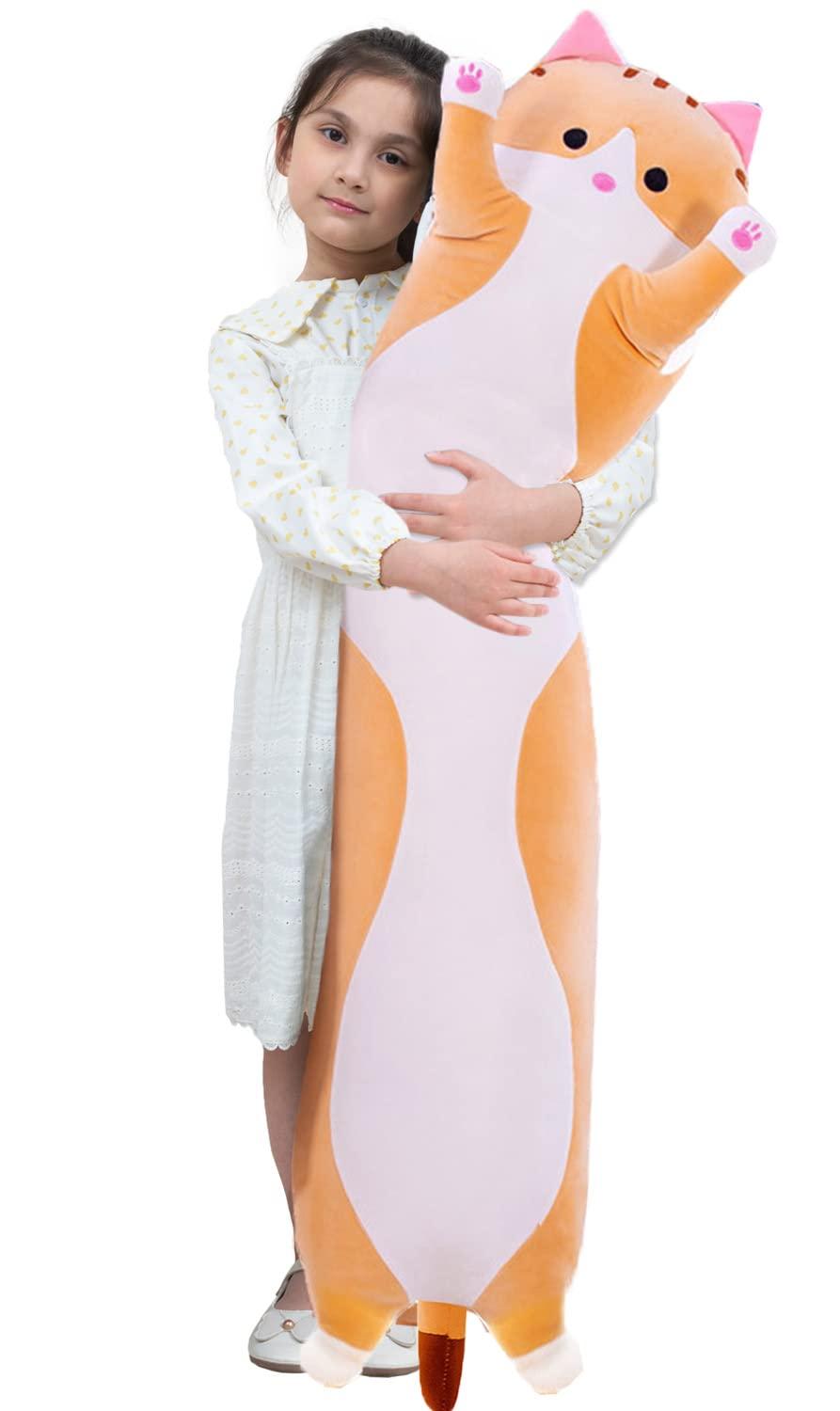 Long Cat Body Pillow Plush - Kyootii