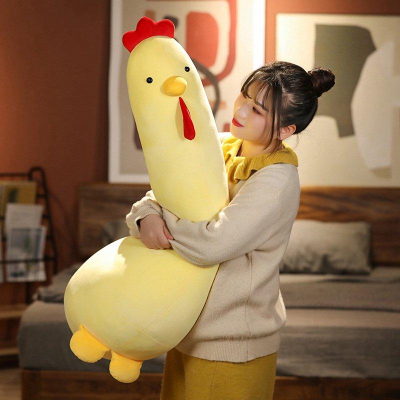 Long Chicken Body Pillow Plush - Kyootii