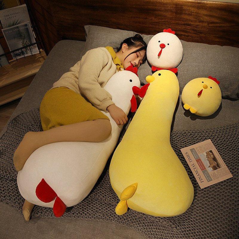 Long Chicken Body Pillow Plush - Kyootii