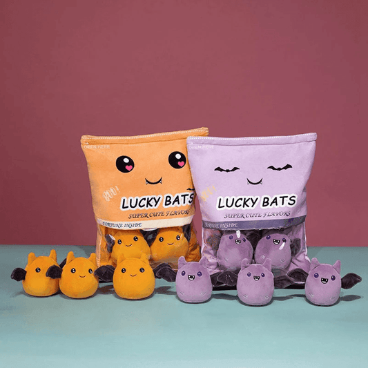 Lucky Bats Candy Bags with Soft Plushies - Kyootii