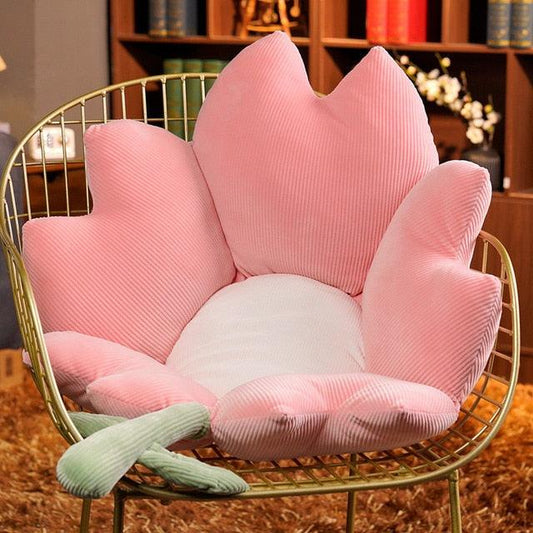 Maple Leaf Flower Seat Cushion Plush - Kyootii