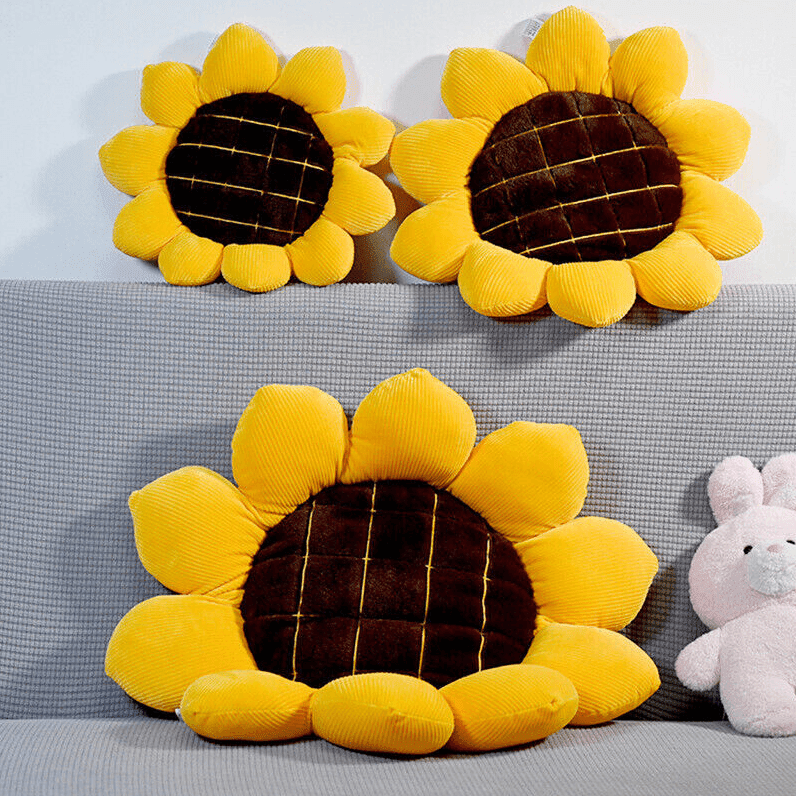 Sunflower Stuffed Cushion Plush - Kyootii