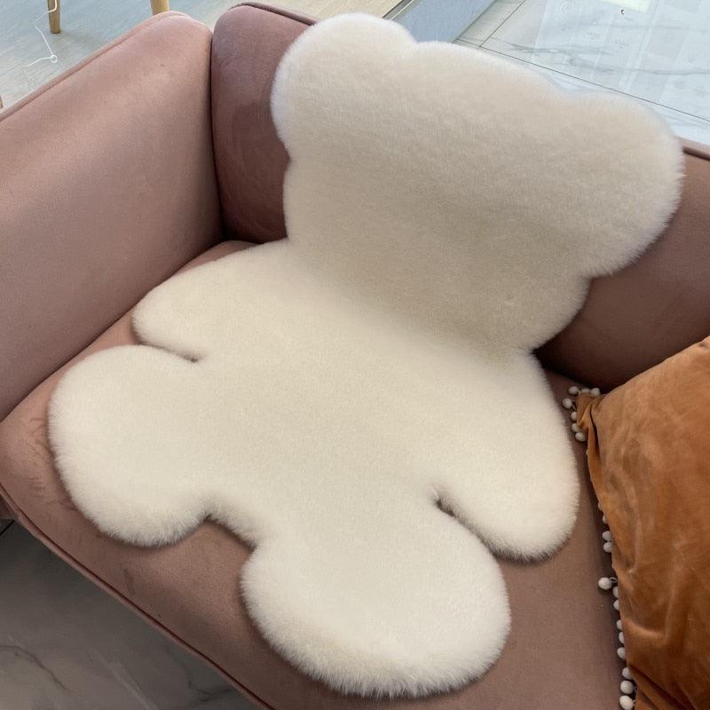Teddy Bear Faux Fur Fluffy Rug - Kyootii