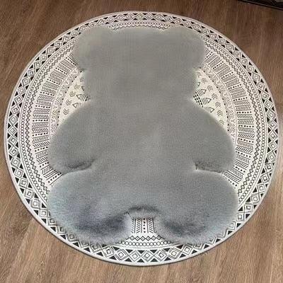 Teddy Bear Faux Fur Fluffy Rug - Kyootii