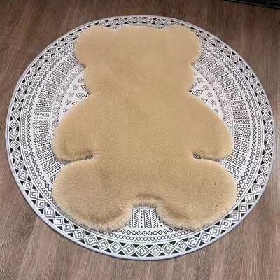 Teddy Bear Faux Fur Fluffy Rug - Kyootii