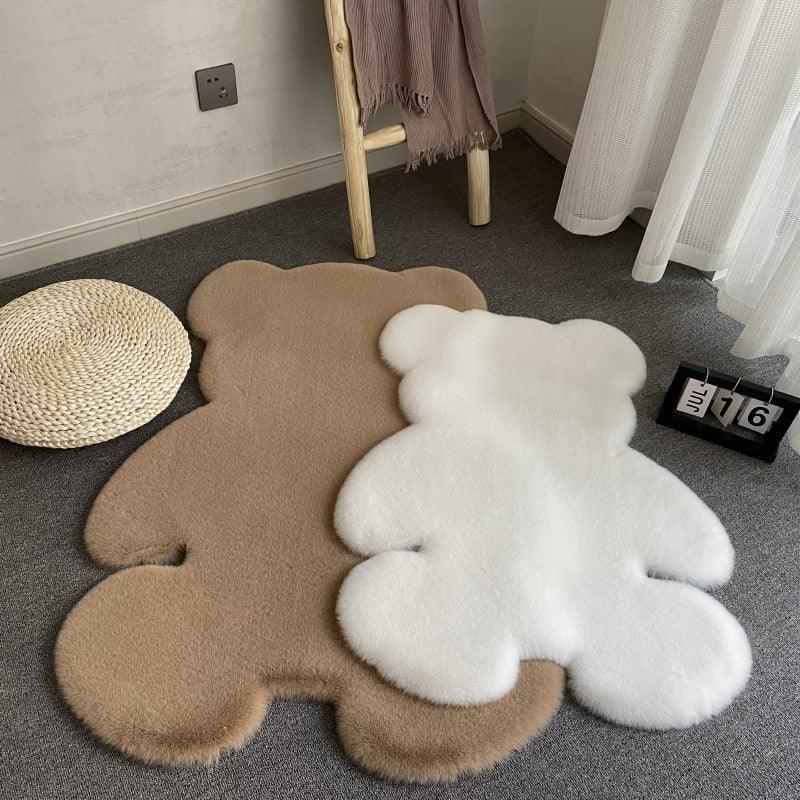 Teddy Bear Faux Fur Fluffy Rug - Kyootii