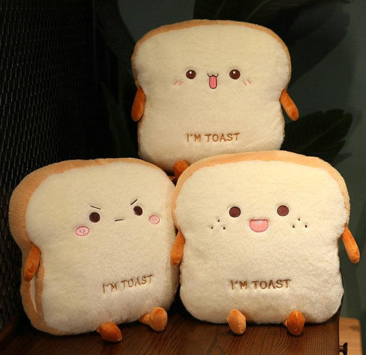 Toast Bread Stuffed Toy Plush - Kyootii