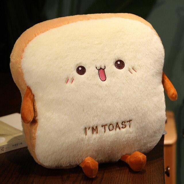 Toast Bread Stuffed Toy Plush - Kyootii