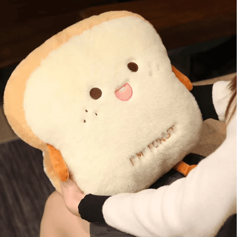 Toast Bread Stuffed Toy Plush - Kyootii