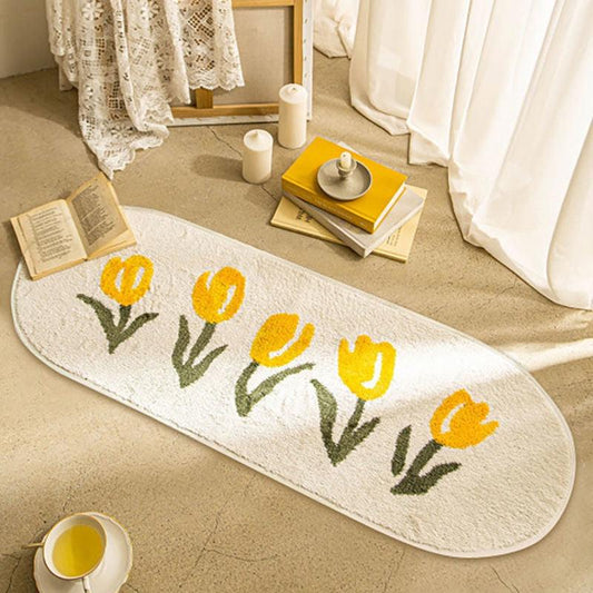 Tulips Bedside Rug - Kyootii