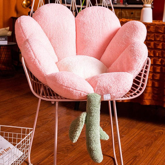 Velvet Flower Seat Cushion Stuffed Plush - Kyootii