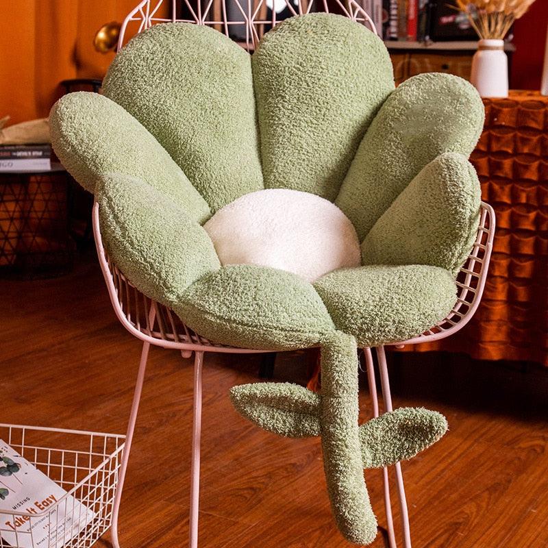 Velvet Flower Seat Cushion Stuffed Plush - Kyootii