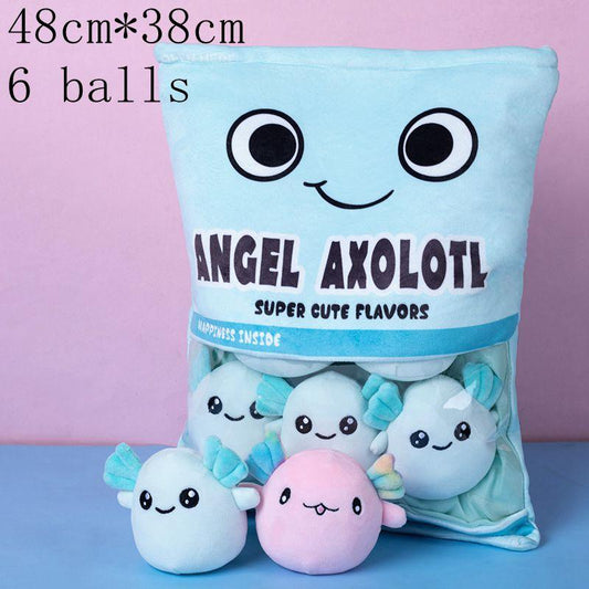 Axolotl Candy Bags Plushies - Kyootii